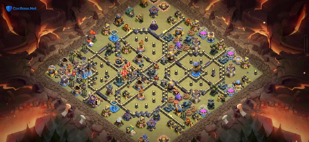 Unconquerable TH18 Fortress: The Pinnacle of War Base Designs in Legend League