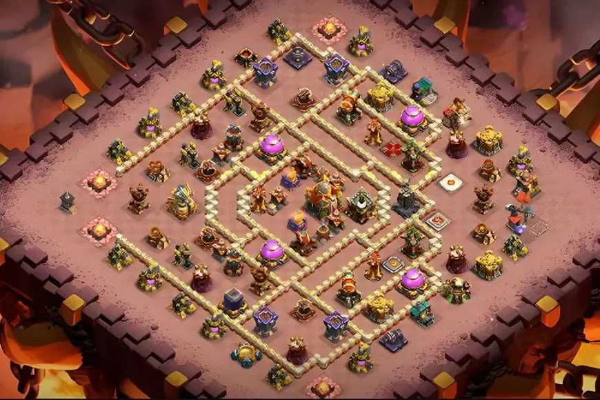 TH16 Base Layout for Defense