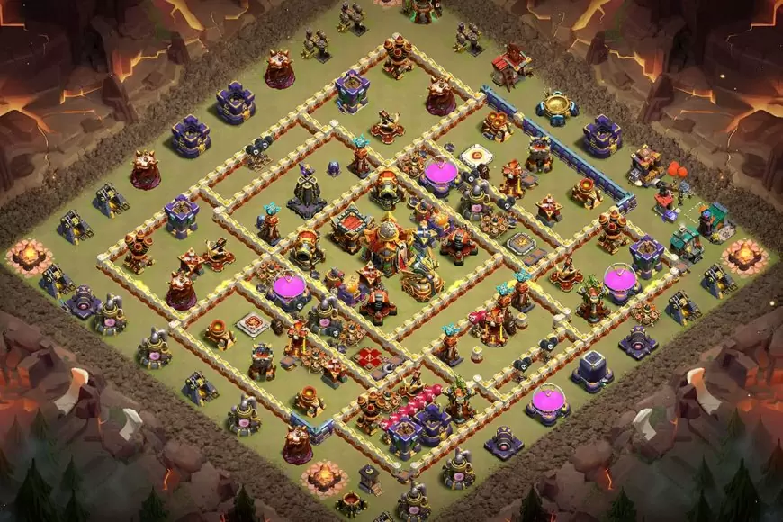 Top TH16 Anti-Royal Champion Base with Link for Clan Wars