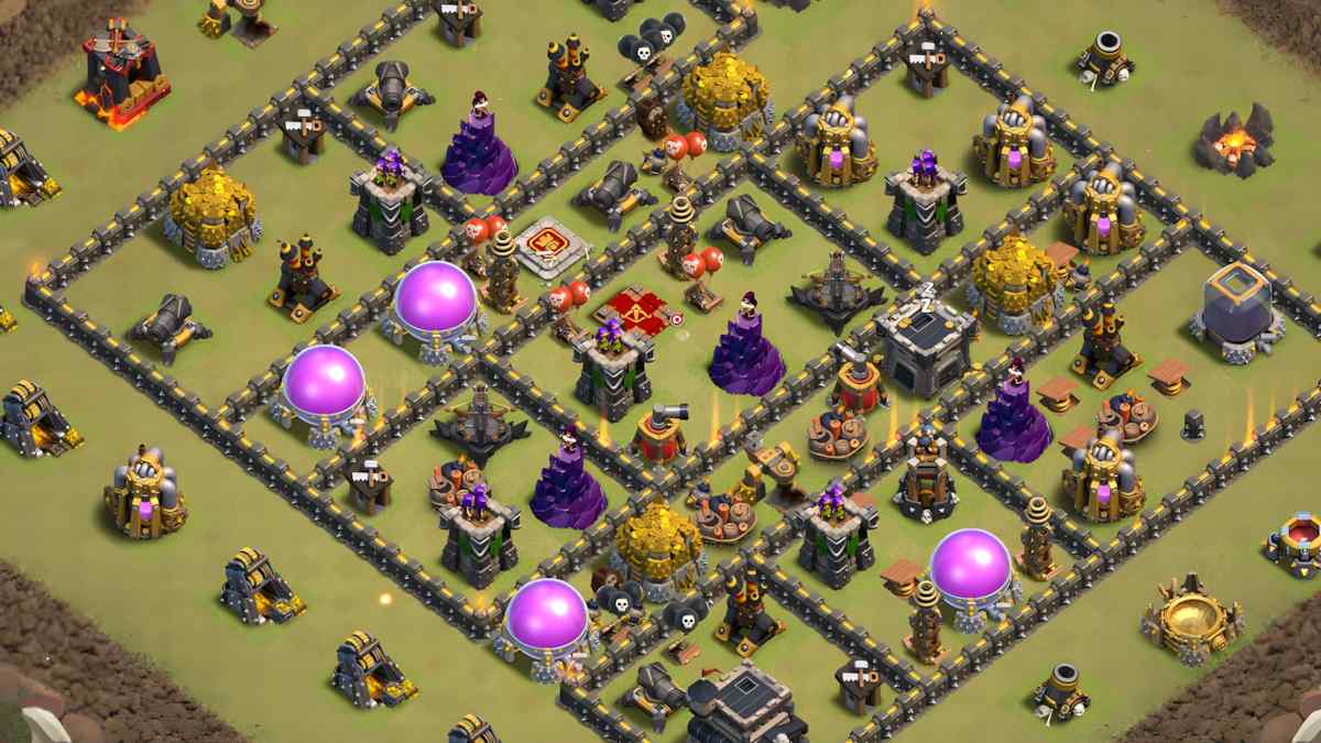 Dominant TH9 Base Layout for Clash of Clans Players