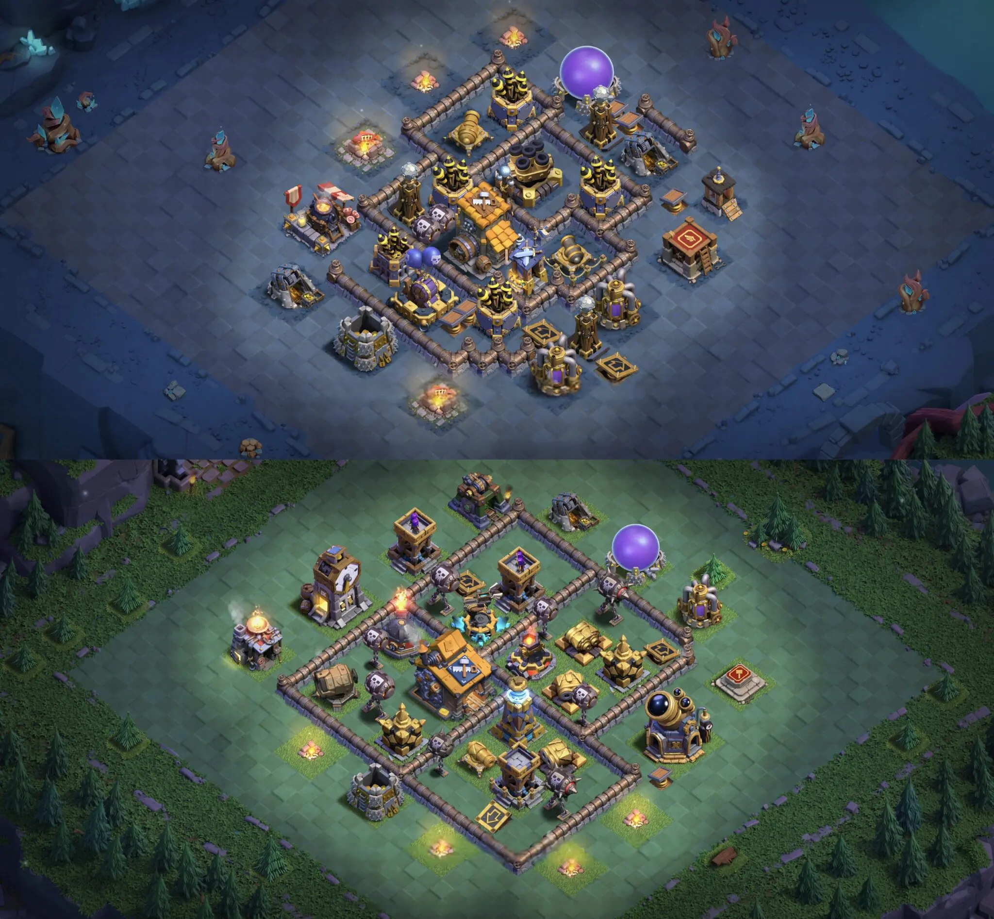 Top Performing Builder Hall 10 Layouts + Copy Link