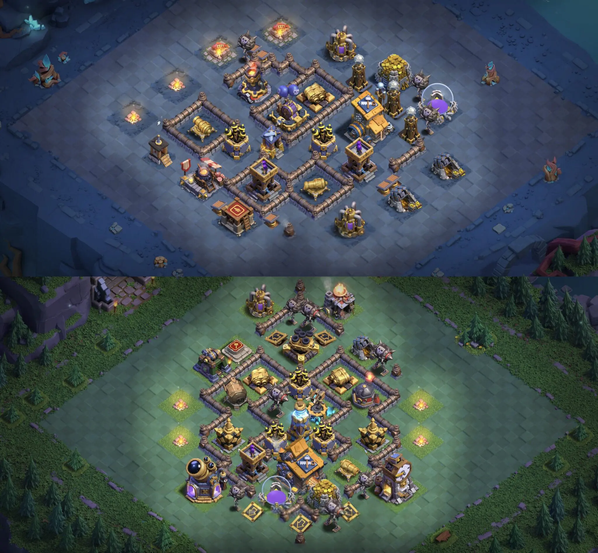 Best Builder Hall 10 Anti 3-Star Base (With Link)