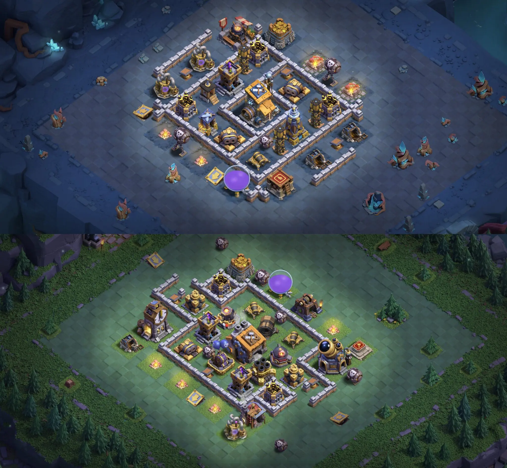 Best BH9 Base Layout with Shareable Link – COC 2025