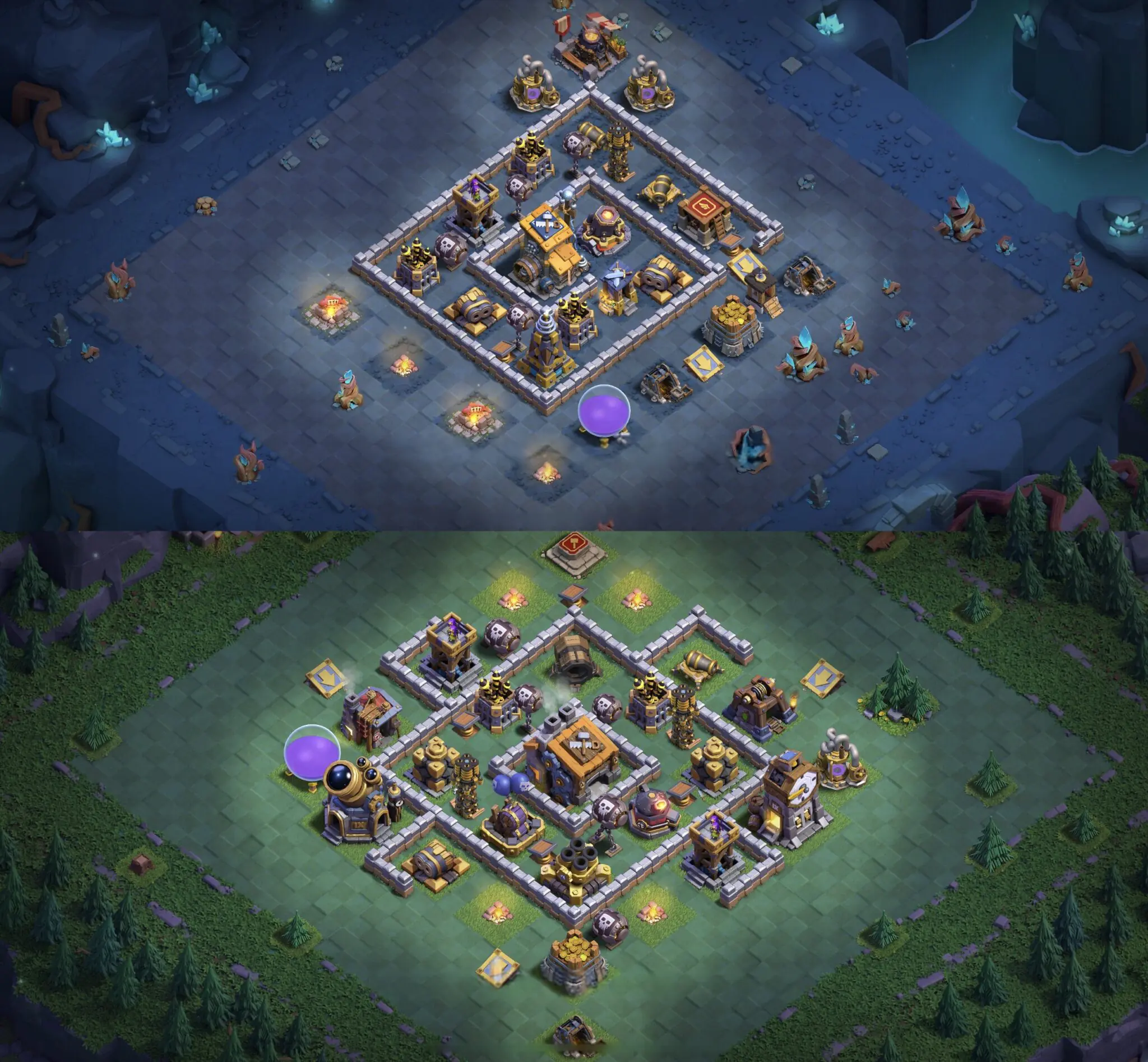 Ultimate Builder Hall 9 Base Design with Link