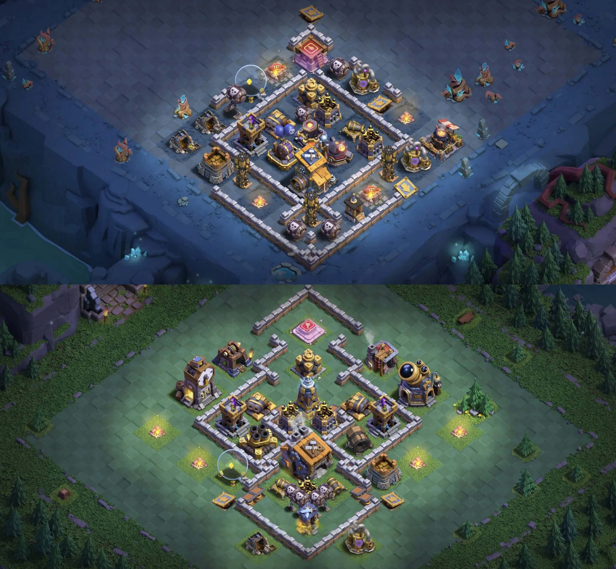 Elite BH9 Base Layout with Link – Clash of Clans 2025
