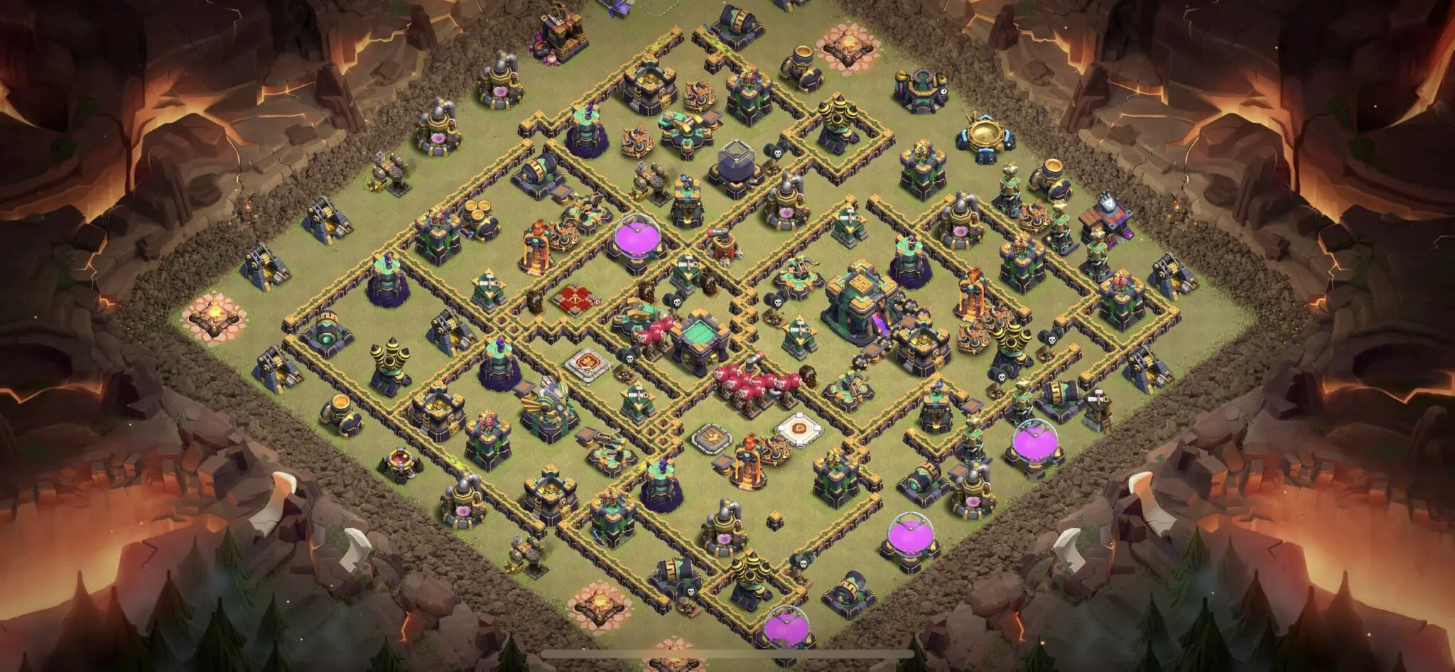 Best Town Hall 14 War Base with Copy Link