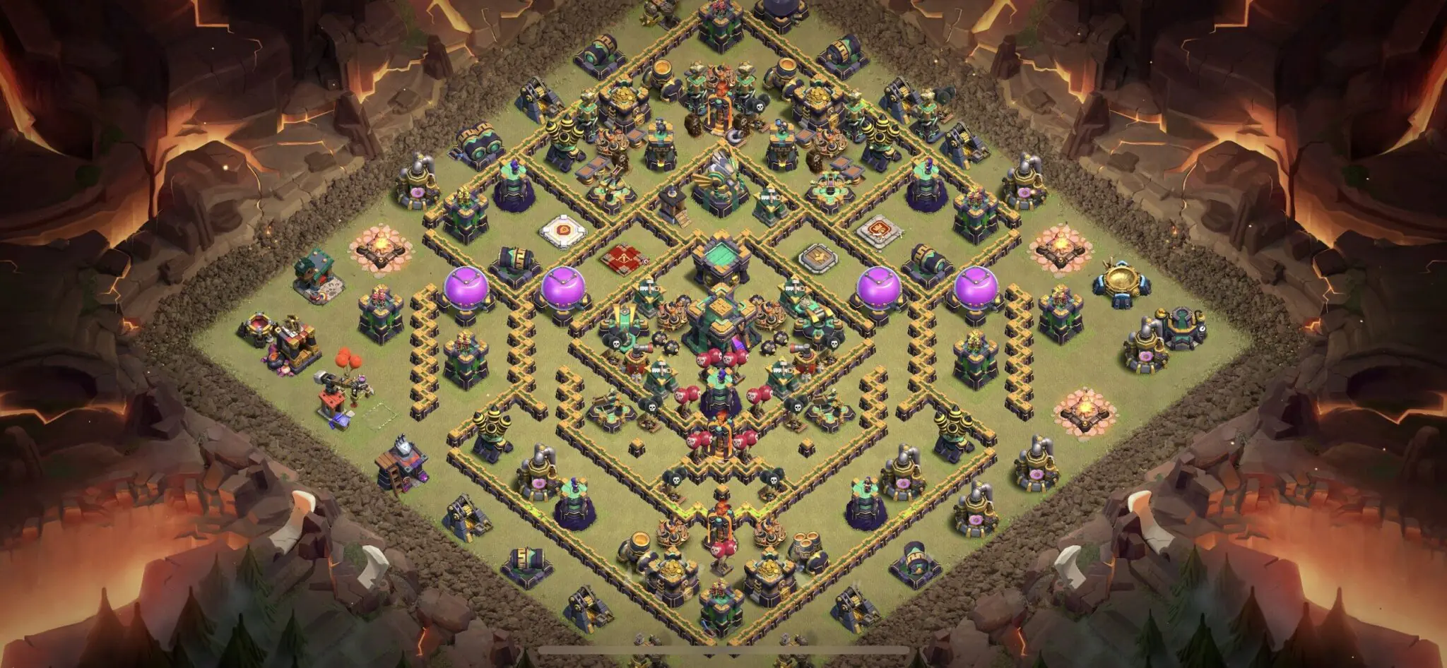 Best Town Hall 14 War Base Layout with Copy Link