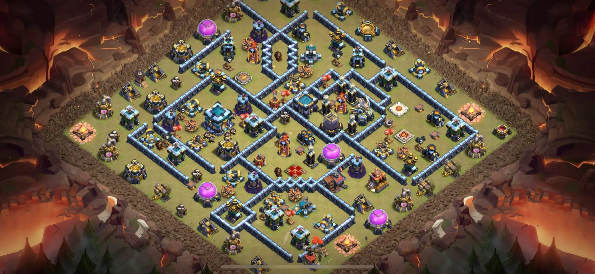 Best Town Hall 13 War Base Design with Copy Link
