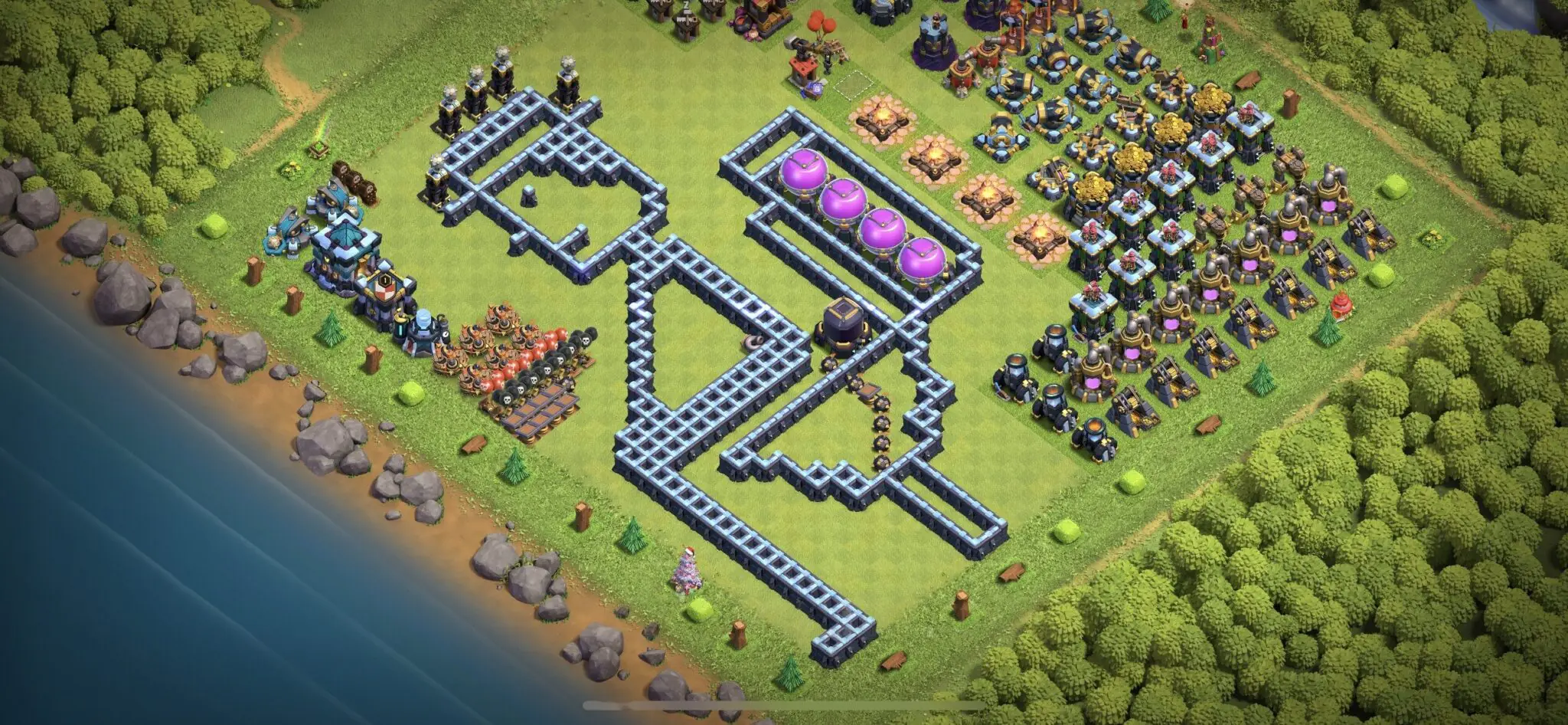 Funniest Town Hall 13 Troll Base with Copy Link