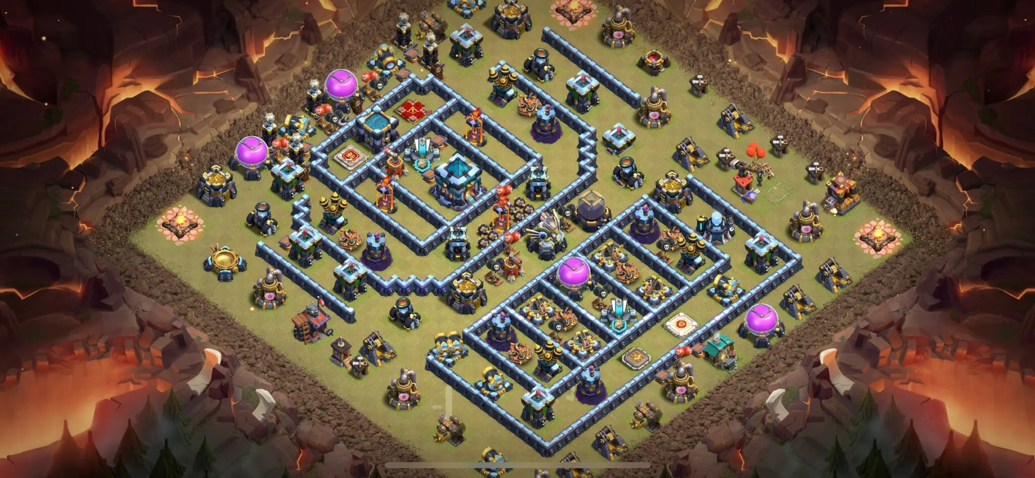 Top Performing Town Hall 13 War Base with Copy Link
