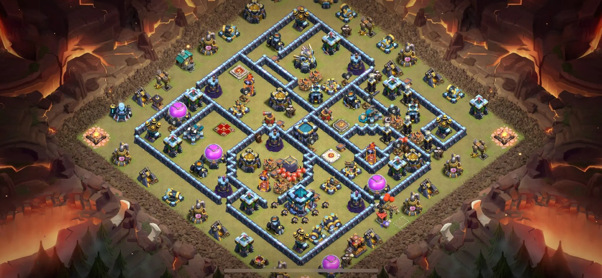 Best Town Hall 13 War Base Layout with Copy Link