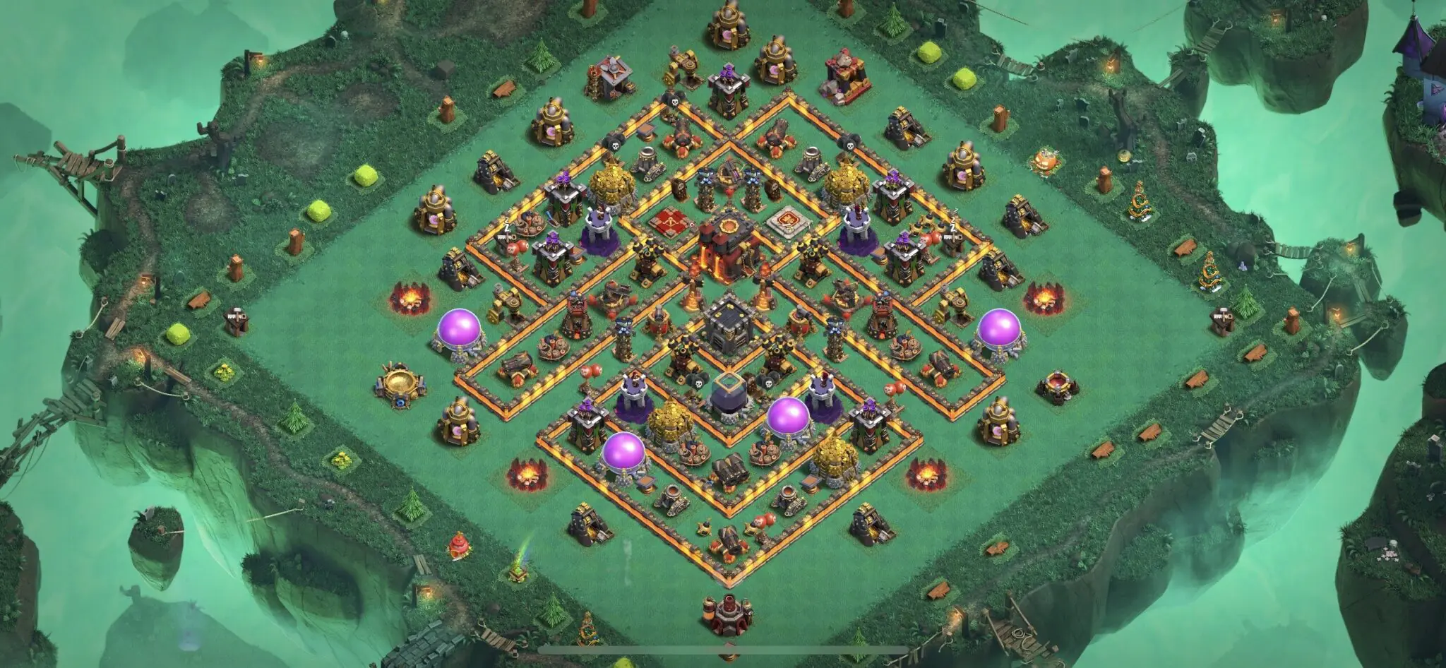 Best Town Hall 10 Farming Base Design with Copy Link