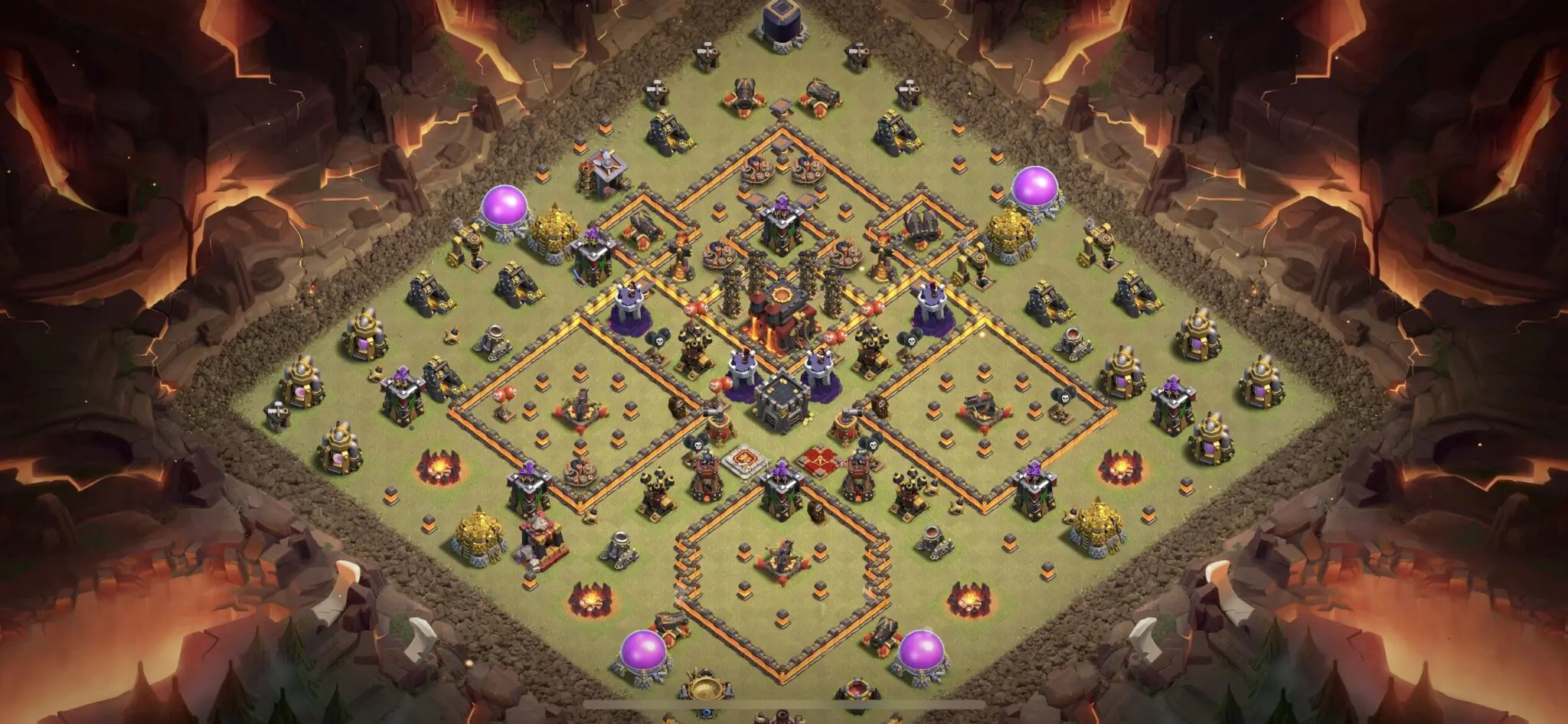 Best Town Hall 10 War Base Design with Copy Link