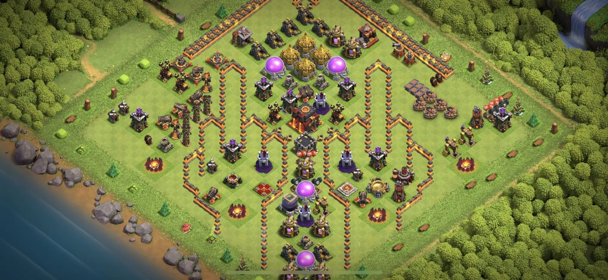 Best Town Hall 10 Troll/Funny Base Design with Copy Link