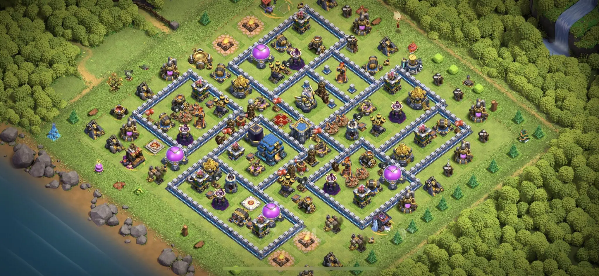 Best TH12 Farming Base Layout with Shareable Copy Link