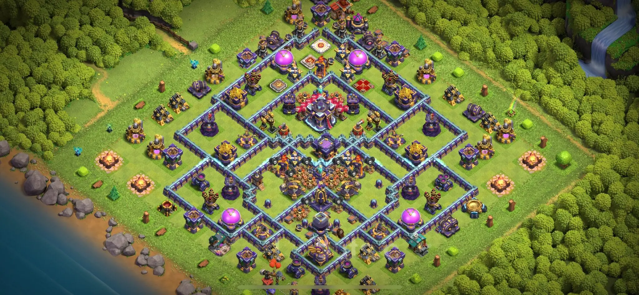 Ultimate TH15 Farming Base Layout with Instant Copy Link