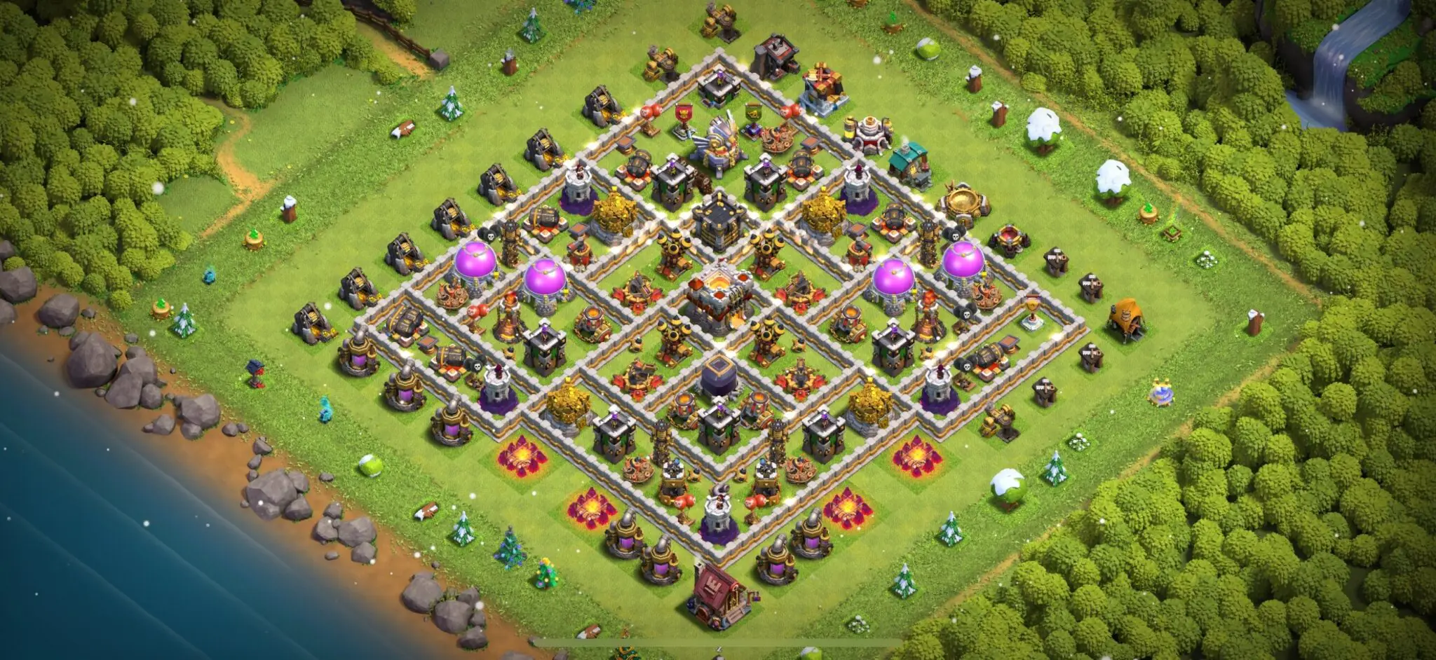 Best TH11 Defense Base Layout with Instant Copy Link