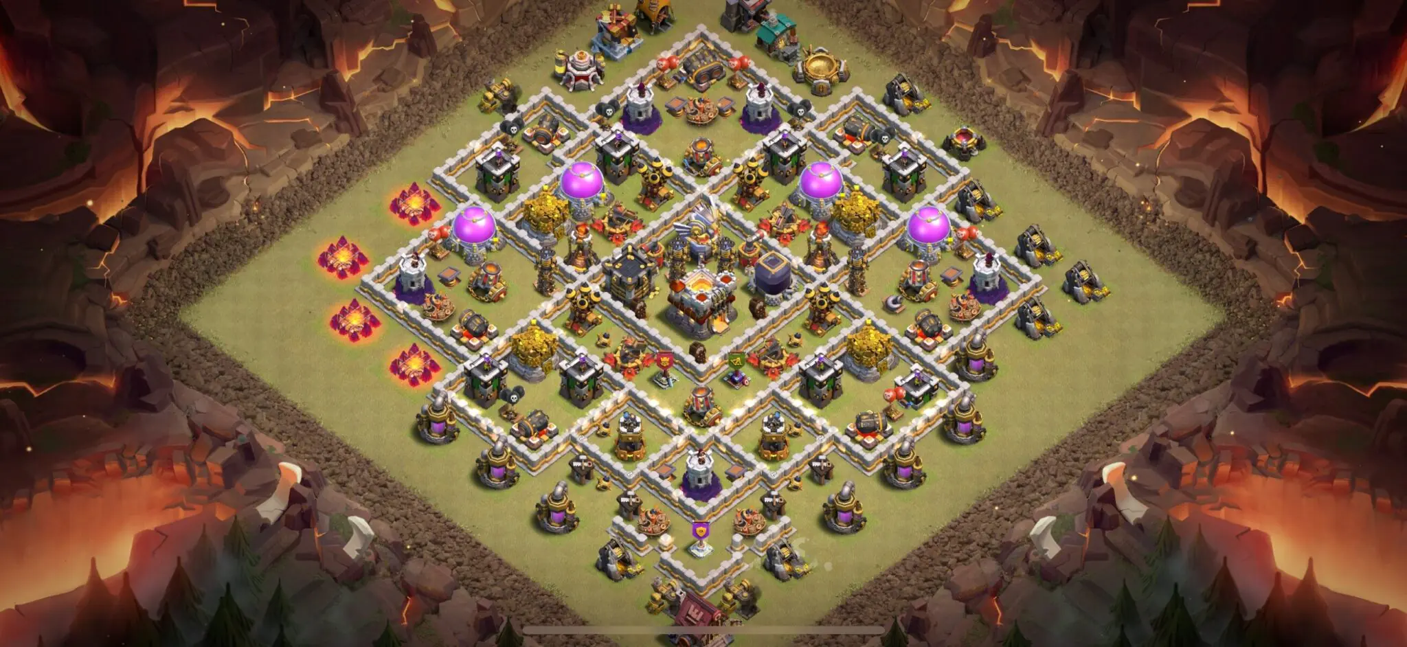 Best TH11 War Base Layout with Instant Copy Link