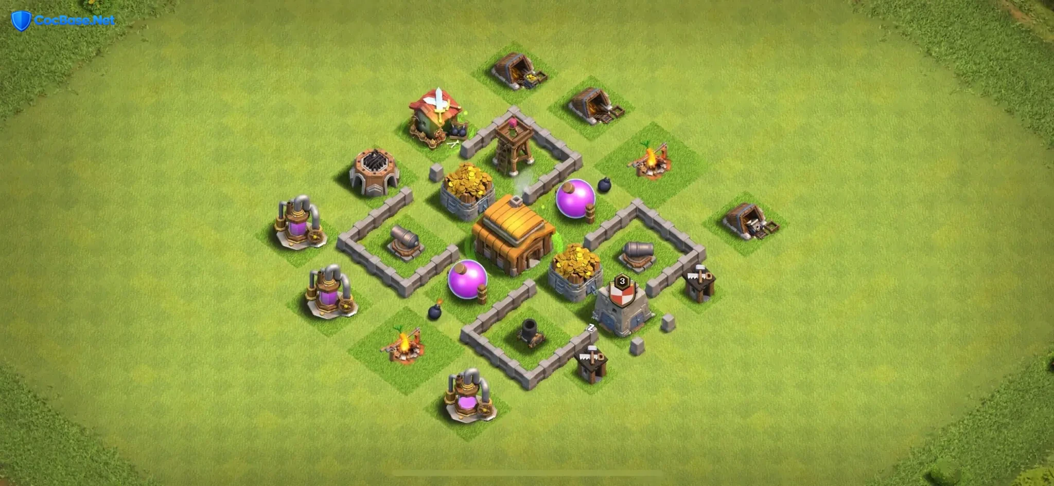 Optimizing Resources at Town Hall 3: A Farming Masterpiece