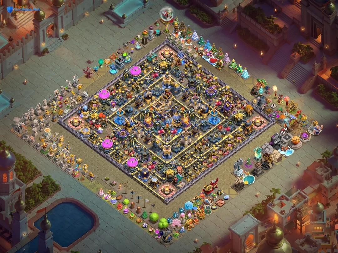 Optimal Town Hall 18 Layout for Resource Collector Players