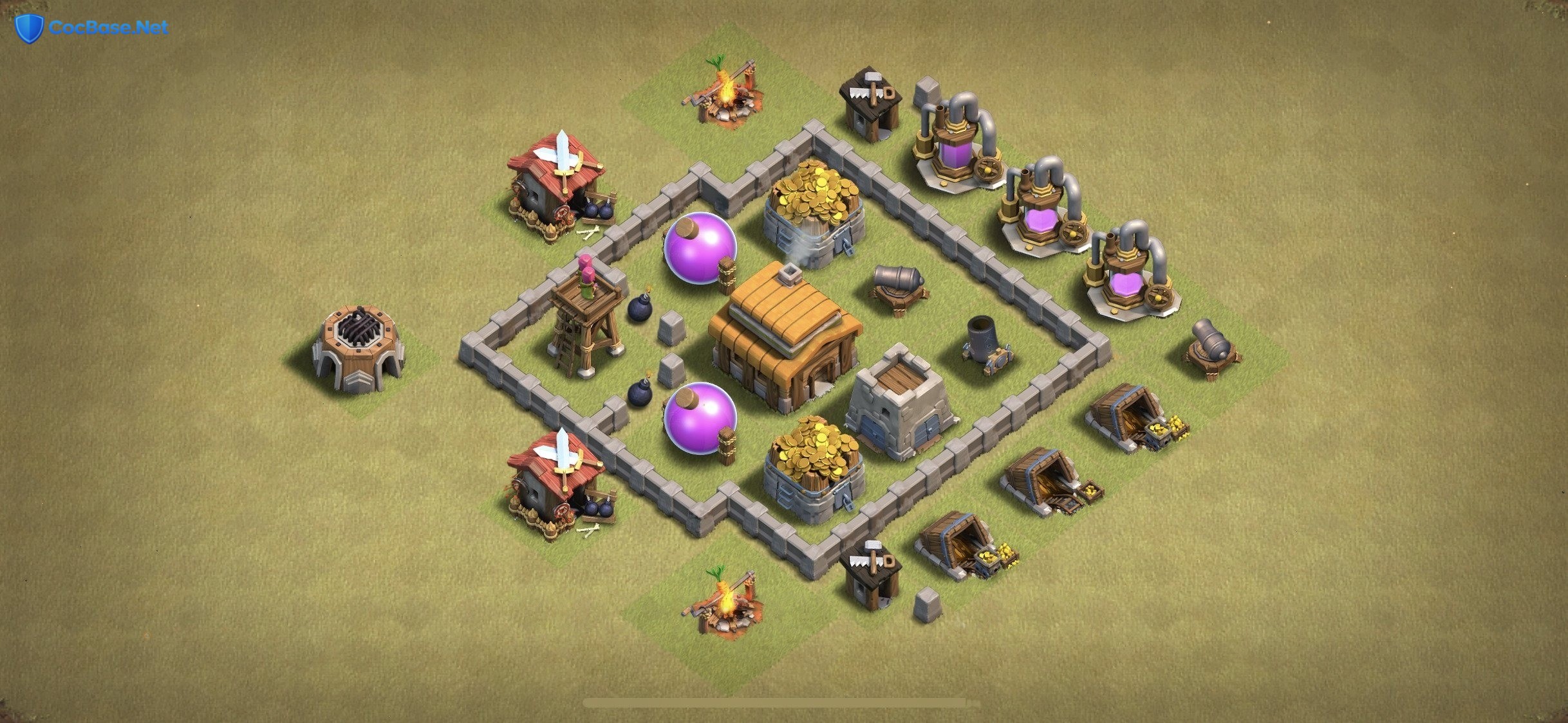 Master the Art of War with this TH3 Base Layout Designed to Crush Opponents