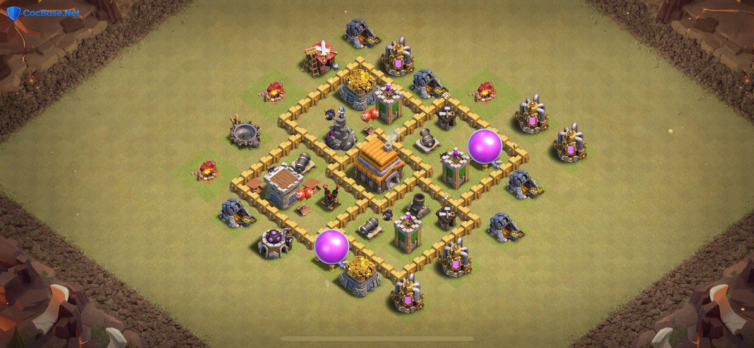 Crush Your Opponents with this Powerful TH5 Base Layout
