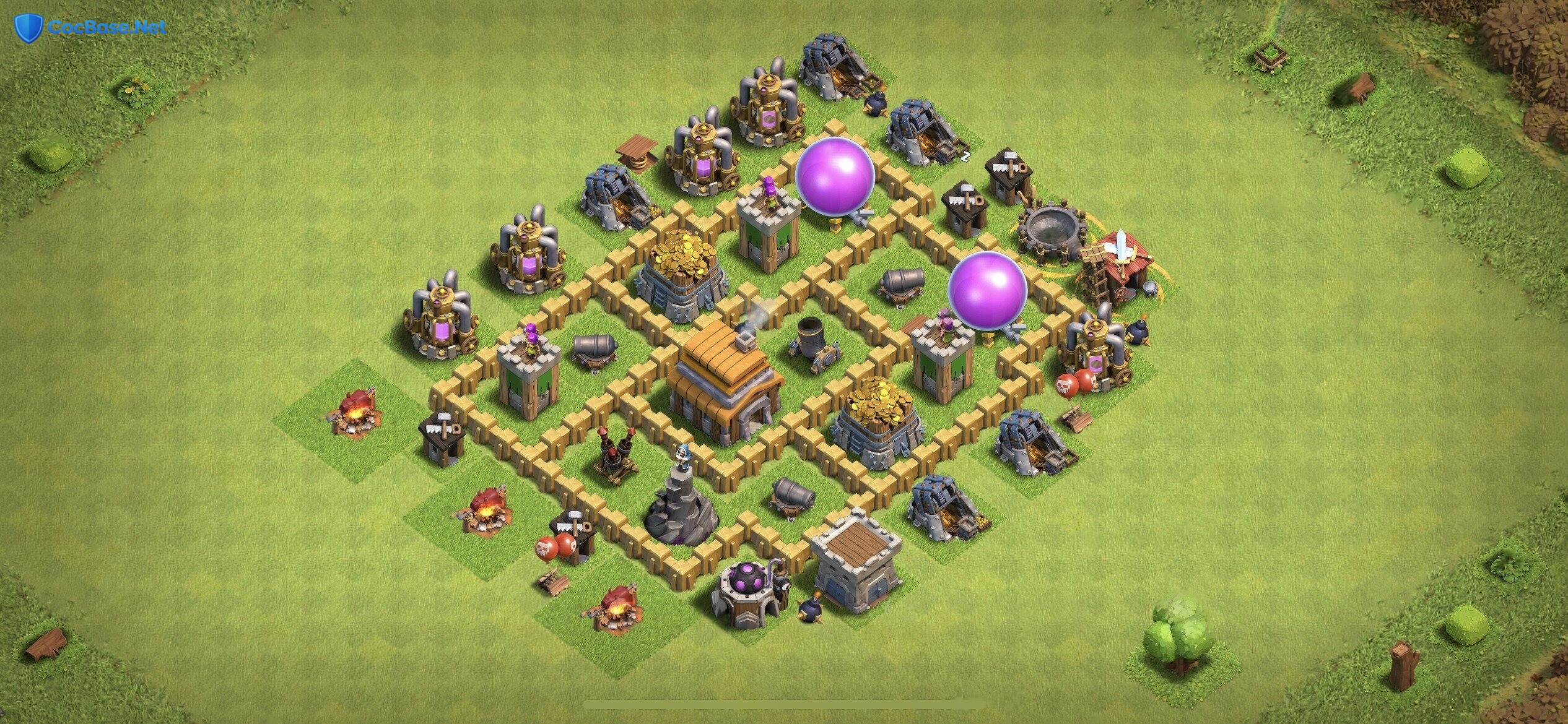 Unleash the Power of a TH5 Base Layout to Safeguard Your Resources from Sneaky Attackers
