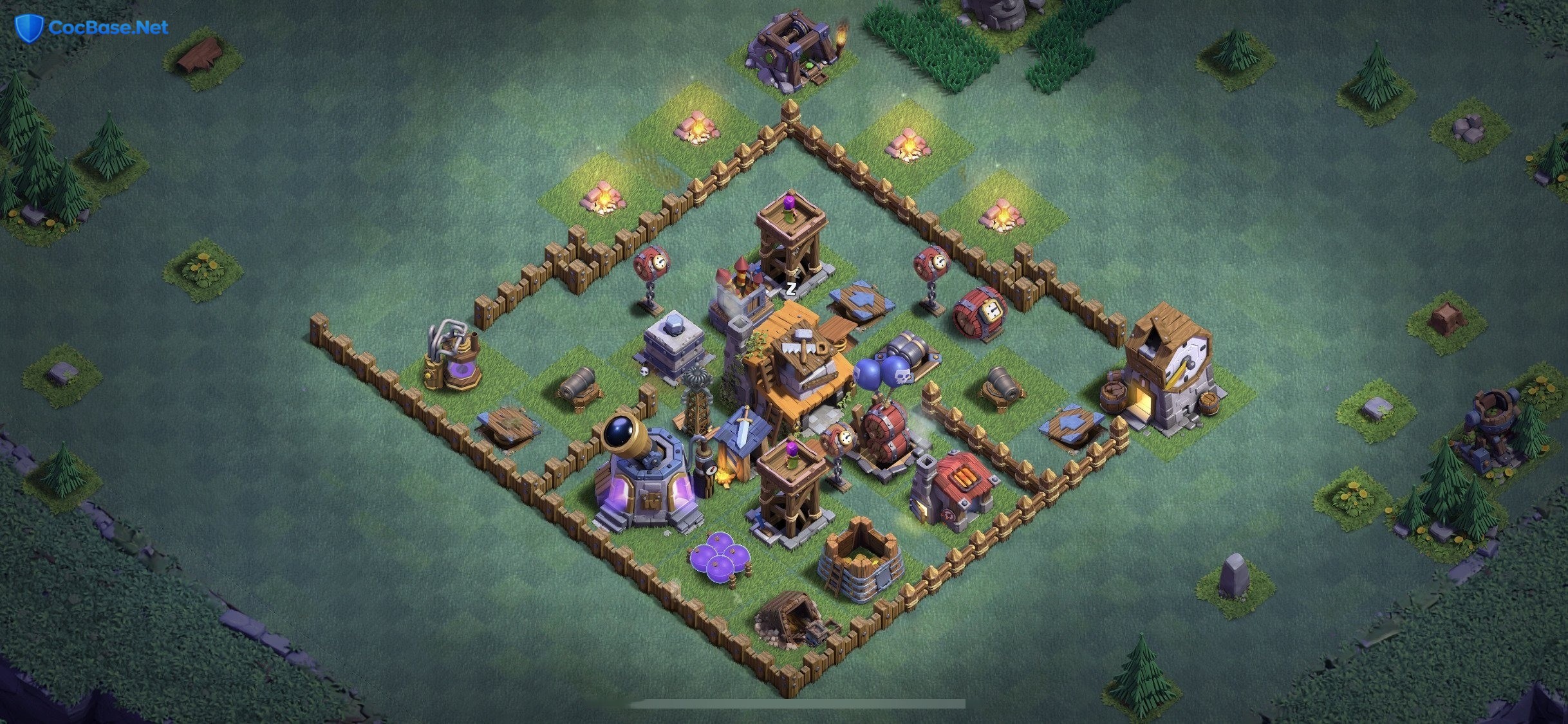Crush Your Opponents with This BH4 Base Layout Designed to Stop 2 Star Attacks