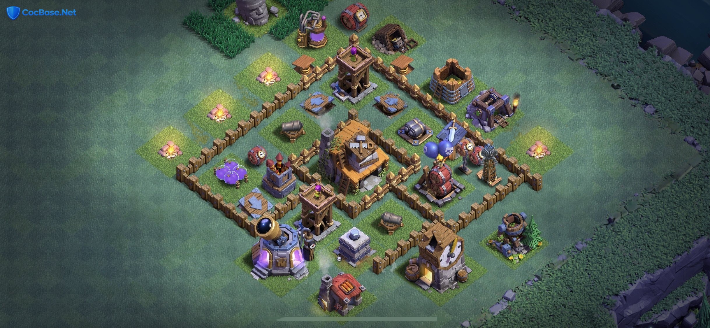 Unlock the Power of Builder Hall 4 with this Insanely Effective Base Layout Design