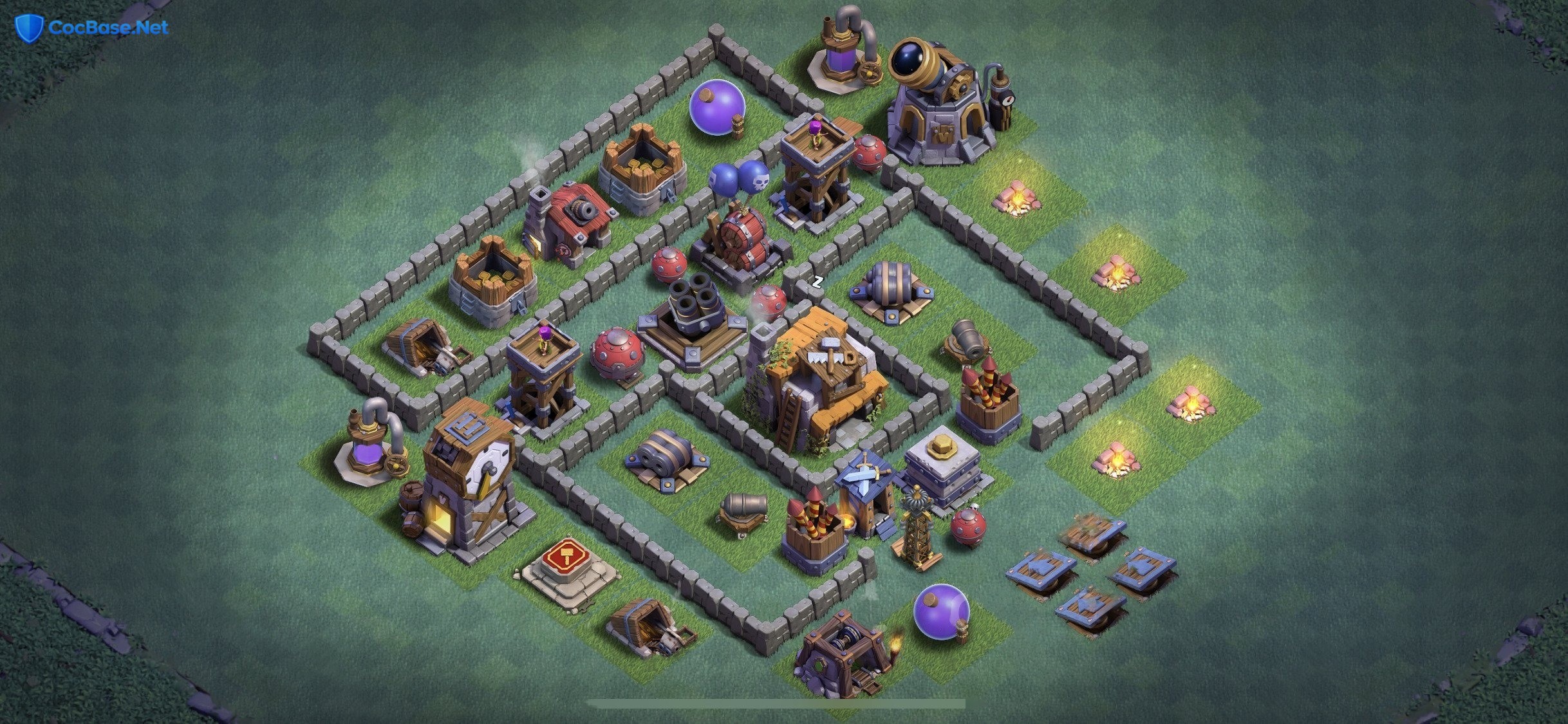 Unleash Chaos with this Dominant Builder Hall 5 Base Layout