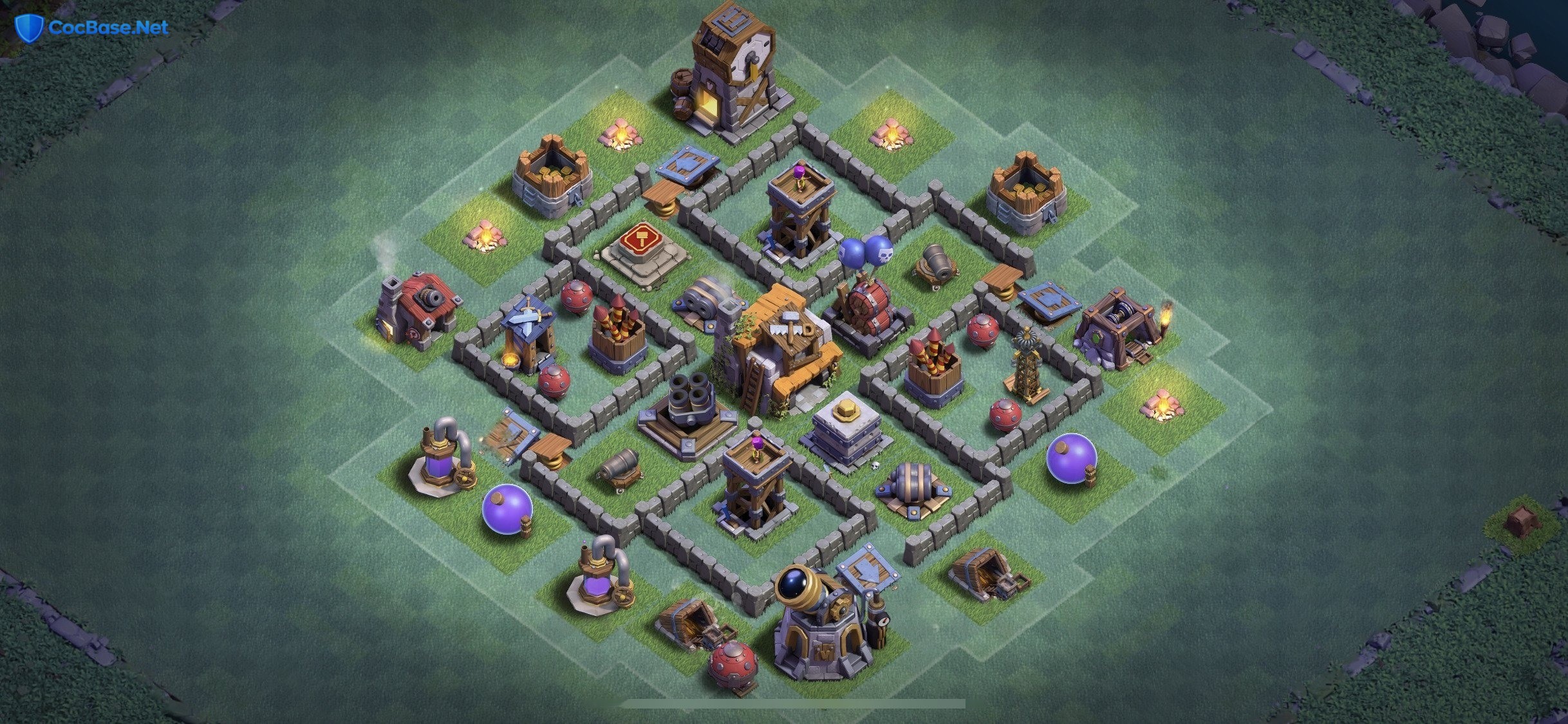 Unlock the Power of a Masterfully Designed Builder Hall 5 Base Layout