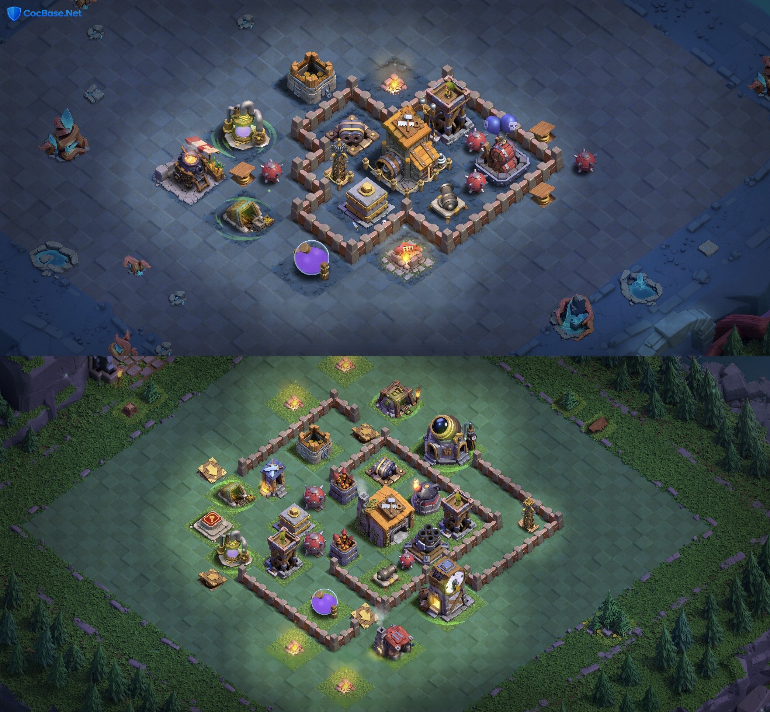 Mega Tesla Frenzy: Unconventional Builder Hall 6 Base Layout